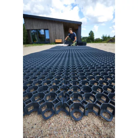 Gyeprács fekete Nort Pavin Grid 0.5x0.5 No