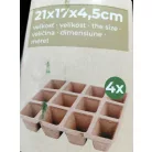 Palánta ültető papír 12 pal. 21x17x4.5