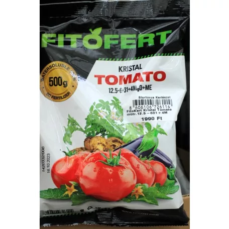 FitoFert Kristal Tomato műtrágya 12,5-6-31+4MgO+ME