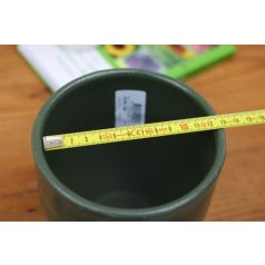 Virágkaspó 12 cm-es Ferry green