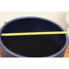 Virágkaspó 22 cm-es Real blue
