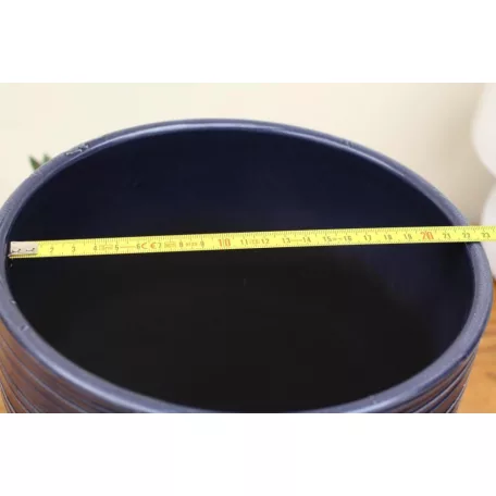 Virágkaspó 22 cm-es Real blue