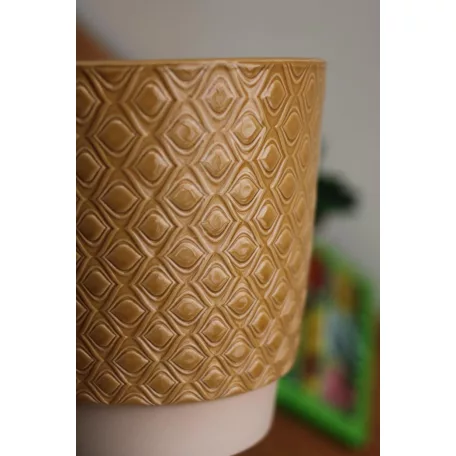 Virágkaspó Virágkaspó 13 cm-es Odense - Eye O ochre