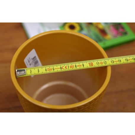 Virágkaspó 12 cm-es Odense - Wheat Y yellow