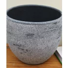 Virágkaspó 15 cm-es Tondela darkgrey
