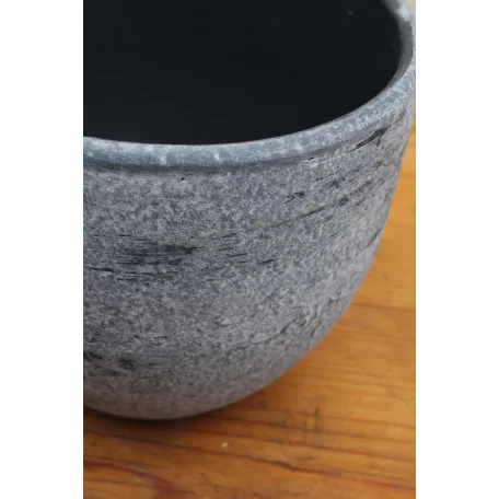 Virágkaspó 15 cm-es Tondela darkgrey