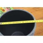 Virágkaspó 15 cm-es Tondela darkgrey