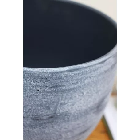Virágkaspó 8 cm-es Tondela darkgrey