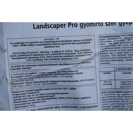 LandscaperPro Weed Control 15kg