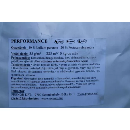 Fűmag Performance 5kg