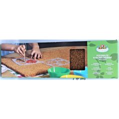   Kifesthető virágos lábtörlő. festékkel. ecsettel 40*60 cm