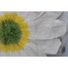 Virág akasztós papír 50cm fehér