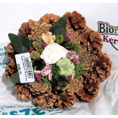 Toboz koszorú 15 cm átm