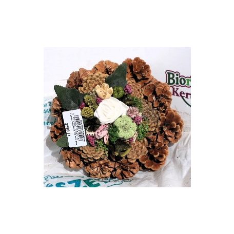 Toboz koszorú 15 cm átm