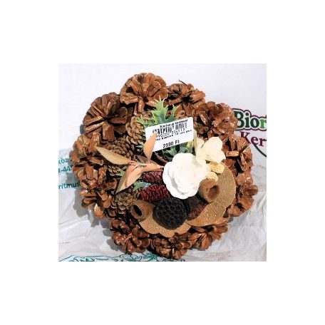 Toboz koszorú 15 cm átm