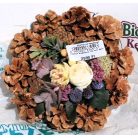 Toboz koszorú 15 cm átm