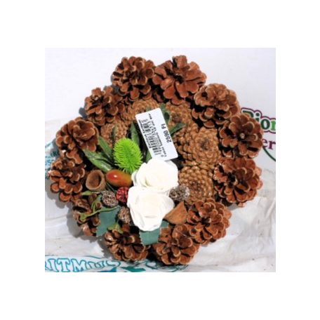 Toboz koszorú 15 cm átm