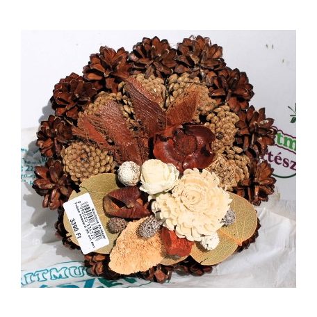 Toboz koszorú 20 cm átm