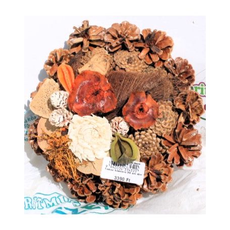 Toboz koszorú 20 cm átm