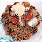 Toboz koszorú 20 cm átm