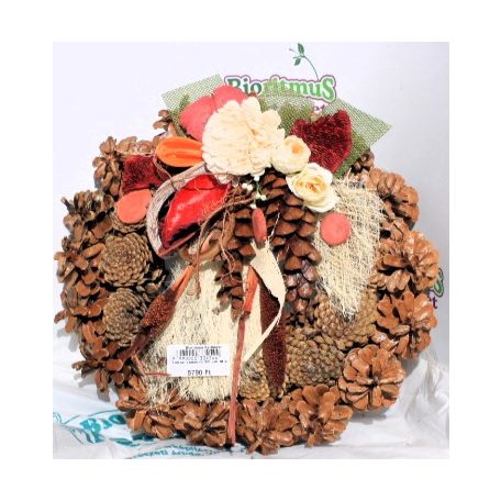 Toboz koszorú 30 cm átm