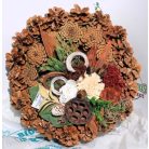 Toboz koszorú 30 cm átm