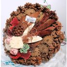 Toboz koszorú 30 cm átm