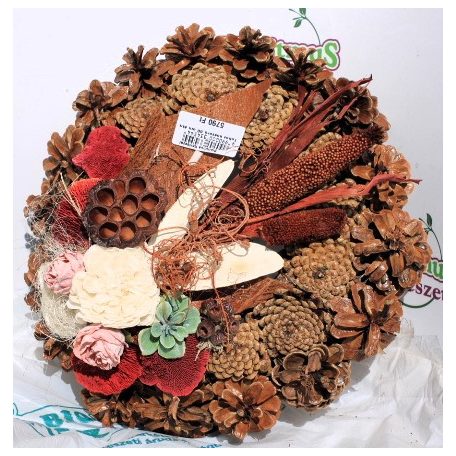 Toboz koszorú 30 cm átm