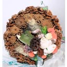 Toboz koszorú 30 cm átm