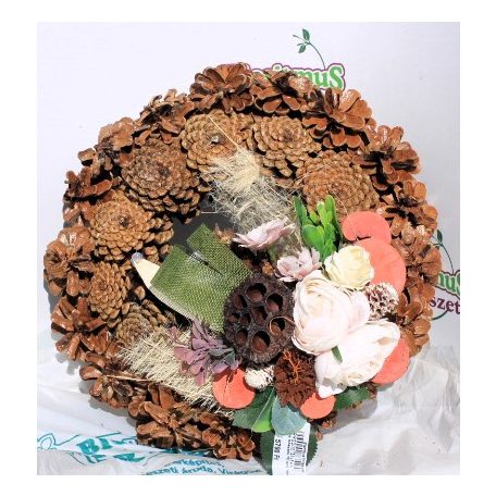 Toboz koszorú 30 cm átm