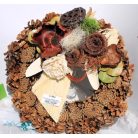 Toboz koszorú 35 cm átm