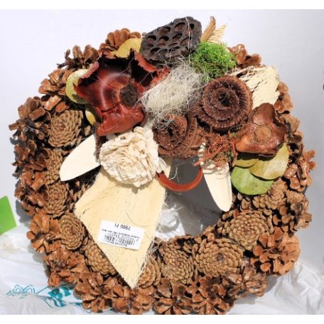 Toboz koszorú 35 cm átm