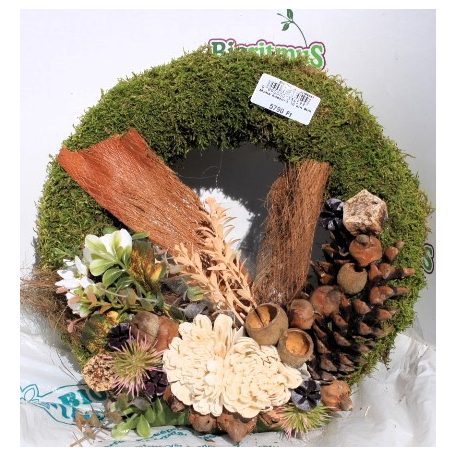 Moha koszorú 30 cm átm