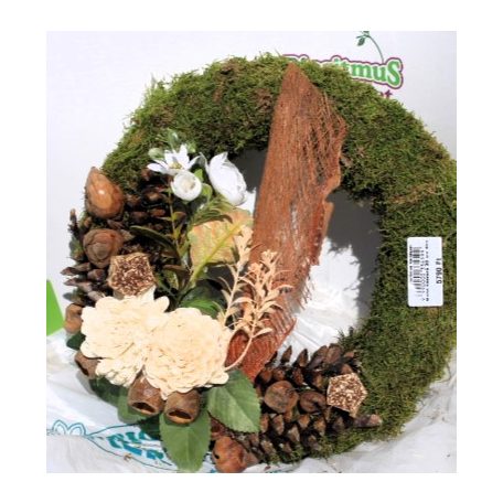Moha koszorú 30 cm átm